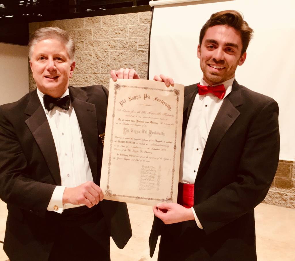 Bob Marchesani and Nathan Sands(IN Beta President) (1)