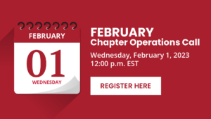 February Chapter Operations Zoom Call
